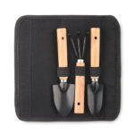 3 garden tools in RPET pouch
