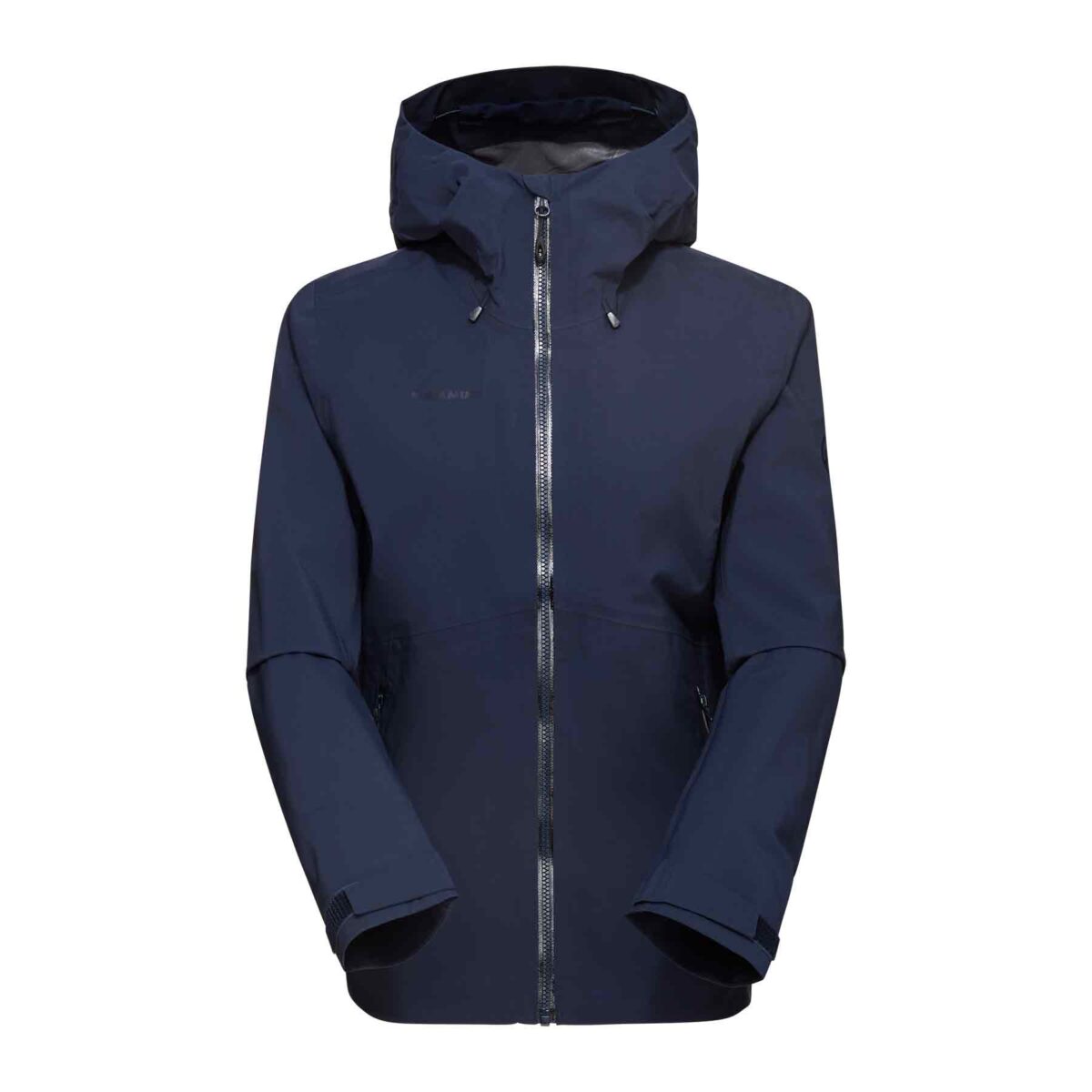 1010-30720-Navy-front Women's Corporate HS Hooded Jacket - Image 1