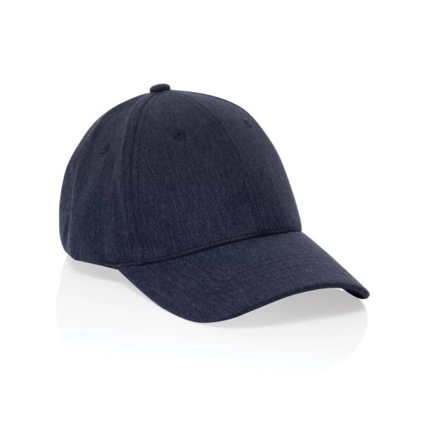 Milo AWARE™ recycled heather 6 panel cap 200gr