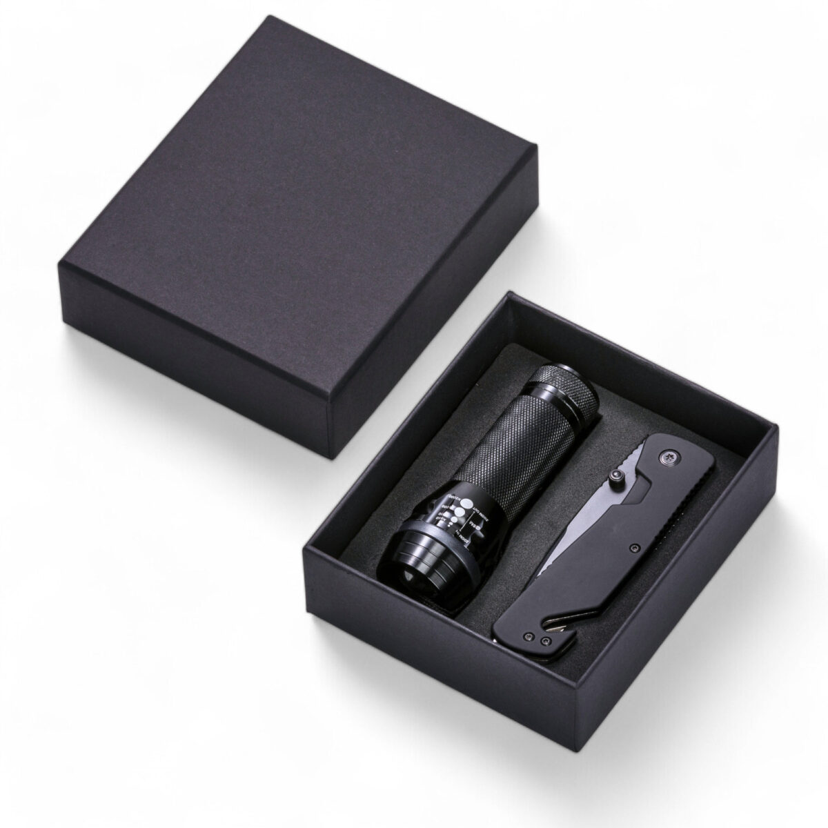 ma01_mk01_photoroom Primo Emergency Set: Rescue Knife And Flashlight - Slika 1