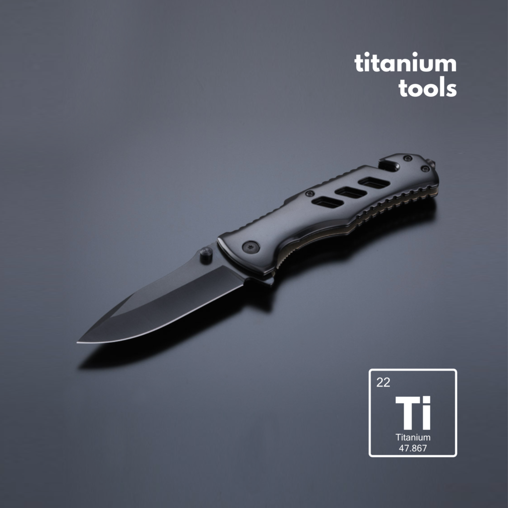 Titanium-coated Steel Rescue Knife Optima Mini