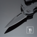 Titanium-coated Steel Multi-function Tool Optima With Carabiner - Slika 5