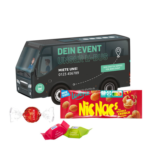 3D present bus, KuchenMeister mini cake