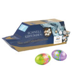 3D present ship, Klett easter eggs