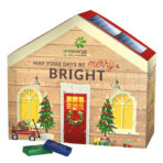 Advent calendar house, Lindt mini chocolate bars - Image 2