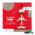 Square advent calendar, Cardboard cover white, Ritter SPORT mini - Image 2