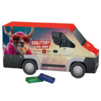 Advent calendar van, Lindt mini chocolate bars - Image 2