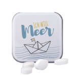 Square tin, white, Pfeffi sugar-free peppermint pastilles - Slika 2