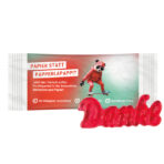 Trolli jelly gum single "danke", recycable paper white - Image 2