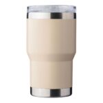 Recycled stainless steel double-walled travel mug (350 ml) Ayen