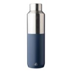 Recycled stainless steel double-walled drinking bottle (600 ml) Esen - Slika 2