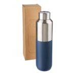 Recycled stainless steel double-walled drinking bottle (600 ml) Esen - Slika 4