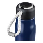 Recycled stainless steel double-walled drinking bottle (500 ml) Solene - Image 6