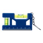 Recycled ABS spirit level keychain Indira