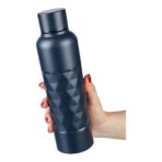 Recycled stainless steel single-walled drinking bottle (800 ml) Talin - Image 4