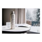 Recycled stainless steel single-walled drinking bottle (800 ml) Talin - Image 5