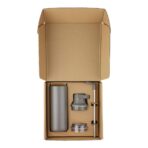 Stainless steel double-walled drinking bottle (500 ml) Omari - Image 3