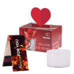 Mini gift box heart, Lindt chocolate bars - Slika 3