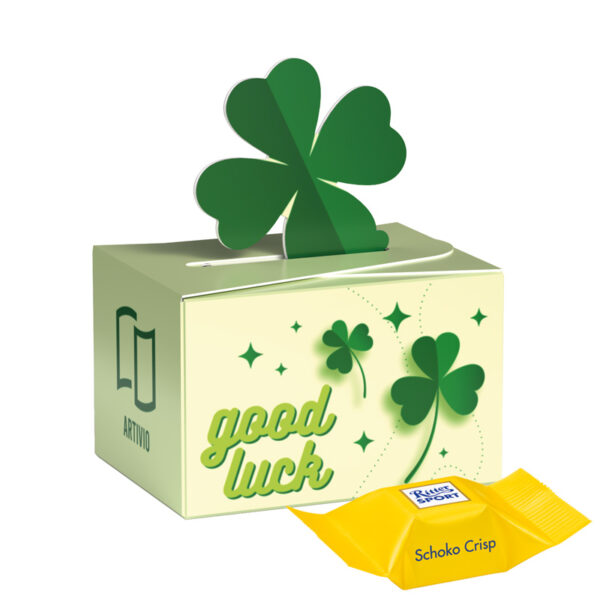 geschenkbox_mini_kleeblatt_ritter_sport_schoko_crisp