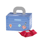 Mini gift box suitcase, Ritter SPORT chocolate cubes Mousse au Chocolat - Slika 2