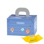 Mini gift box suitcase, Ritter SPORT chocolate cubes chocolate crisp - Image 2