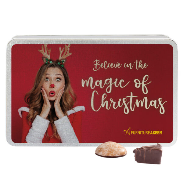 Metal gift box, Haeberlein-Metzger gingerbread selection