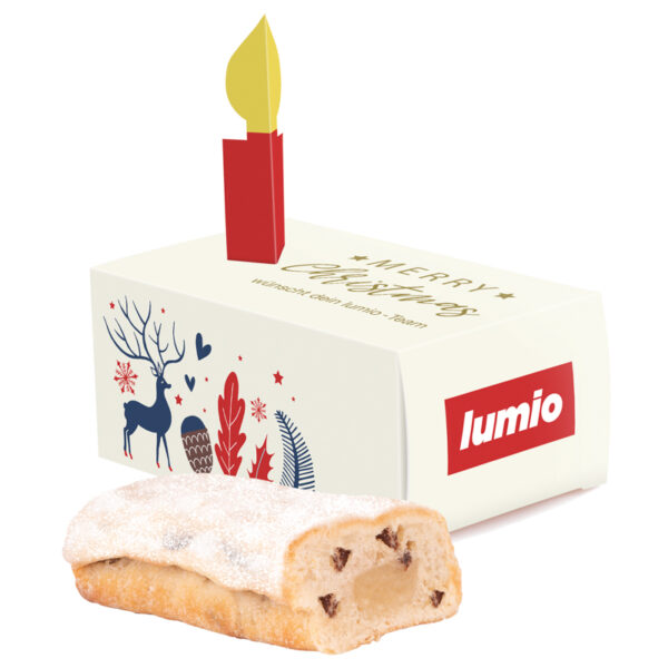 Congratulations box L, Mini Christmas Stollen
