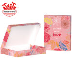 Folding box, customised content