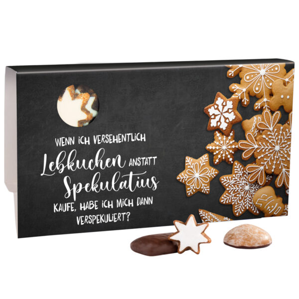 Haeberelein-Metzger gingerbread selection in promotional case