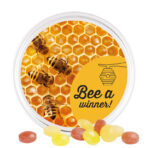 Midi tin, white, mini sweets fruit mixture - Slika 2