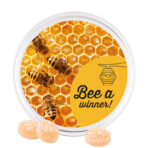 Midi tin, white, honeybee sweets - Slika 2