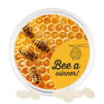 Midi tin, white, mini sweets japanes mint - Image 2