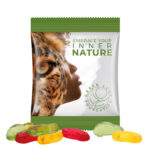 Mini bag 10g, foil white, Trolli fruit jelly gums cars - Image 2