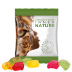 Mini bag 15g, foil white, Trolli fruit jelly gums car mixture - Image 2