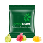 Mini bag 10g, compostable foil white, Trolli fruit jelly gums thumbs - Image 2