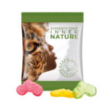 Mini bag 15g, foil white, Trolli fruit jelly gums bicycle - Slika 2