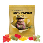 Mini bag 10g, paper foil white, Trolli fruit jelly gums plane - Slika 2