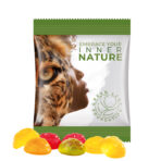 Mini bag 10g, foil white, Trolli fruit jelly gums soccer balls - Image 2