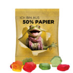 Mini bag 15g, paper foil white, Trolli fruit jelly gums house - Slika 2