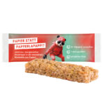 Cereal bar, recyclable paper white, multigrain apple cereal bar with raisins - Slika 2
