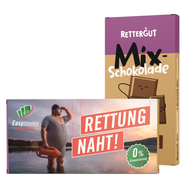 Rettergut chocolate in promotional case