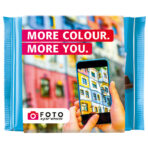 Ritter SPORT 100g, promotional case, Ritter SPORT chocolate bar nougat