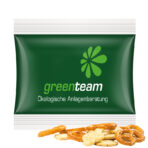 snack midi bag 10g, compostable foil white, chrunchy pretzel mix - Slika 2
