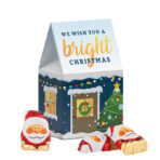 Stand- Up box, mini chocolate santa clauses - Slika 2