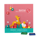 Mini bar advent calendar, Lindt mini chocolate bars - Image 2