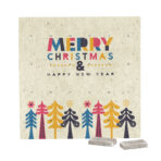 Mini bar advent calendar, grass paper, mini chocolate bars in glassine paper - Slika 2