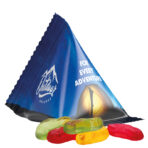 Jelly gums tetrahedron, foil white, Trolli fruit jelly gums cars - Image 2