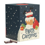 Tower advent calendar, grass paper, Sarotti mini chocolate bars - Image 2