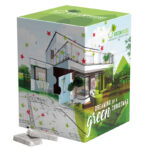 Tower advent calendar, mini chocolate bars in glassine paper - Image 2