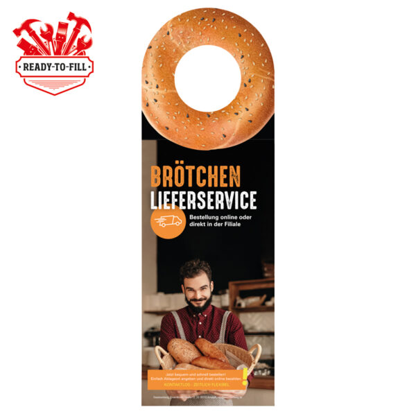 Promotional tag, ready to fill